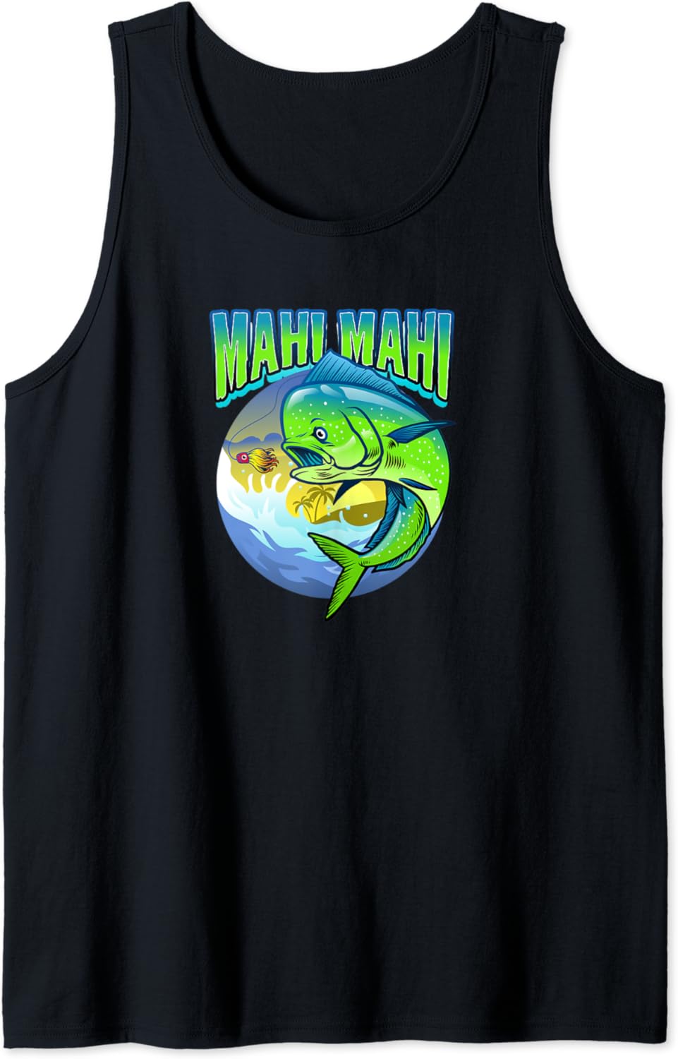 MahiMahi Fishing Tank Top Amazon.co.uk Clothing